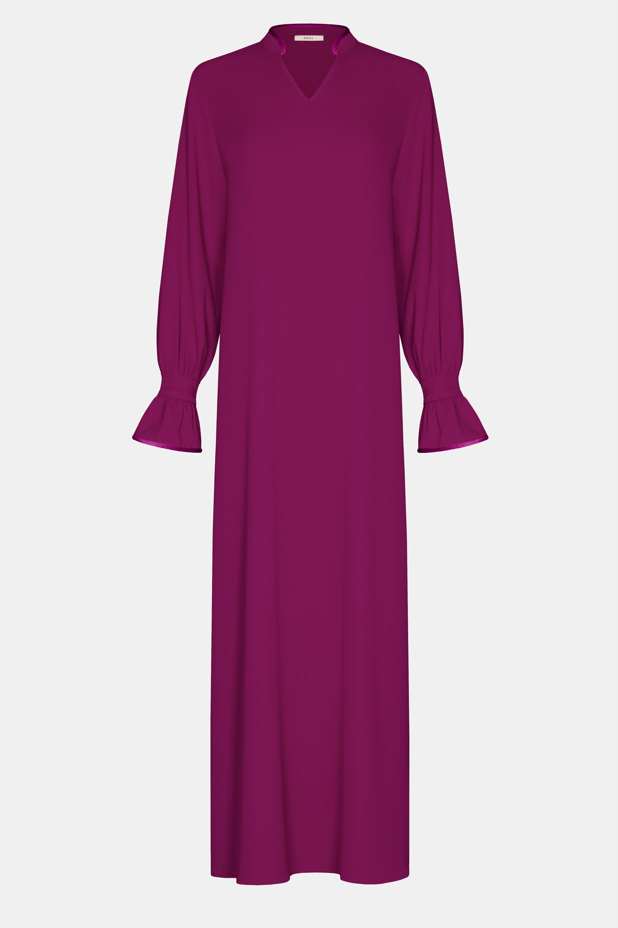 Mastour Velvet Khimar Set - Magenta