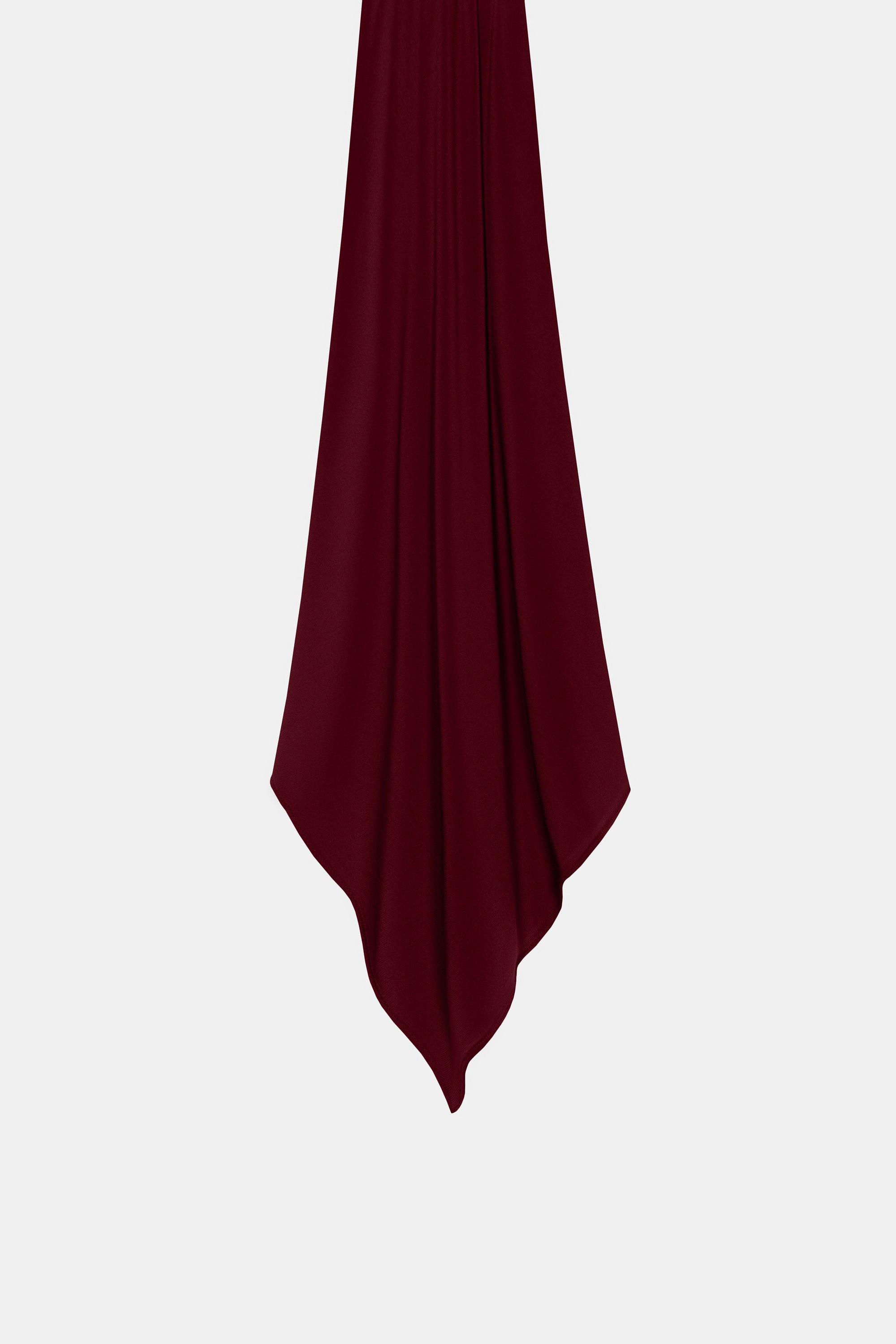 de enti premium jersey hoofddoek die ademend is en in de kleur burgundy