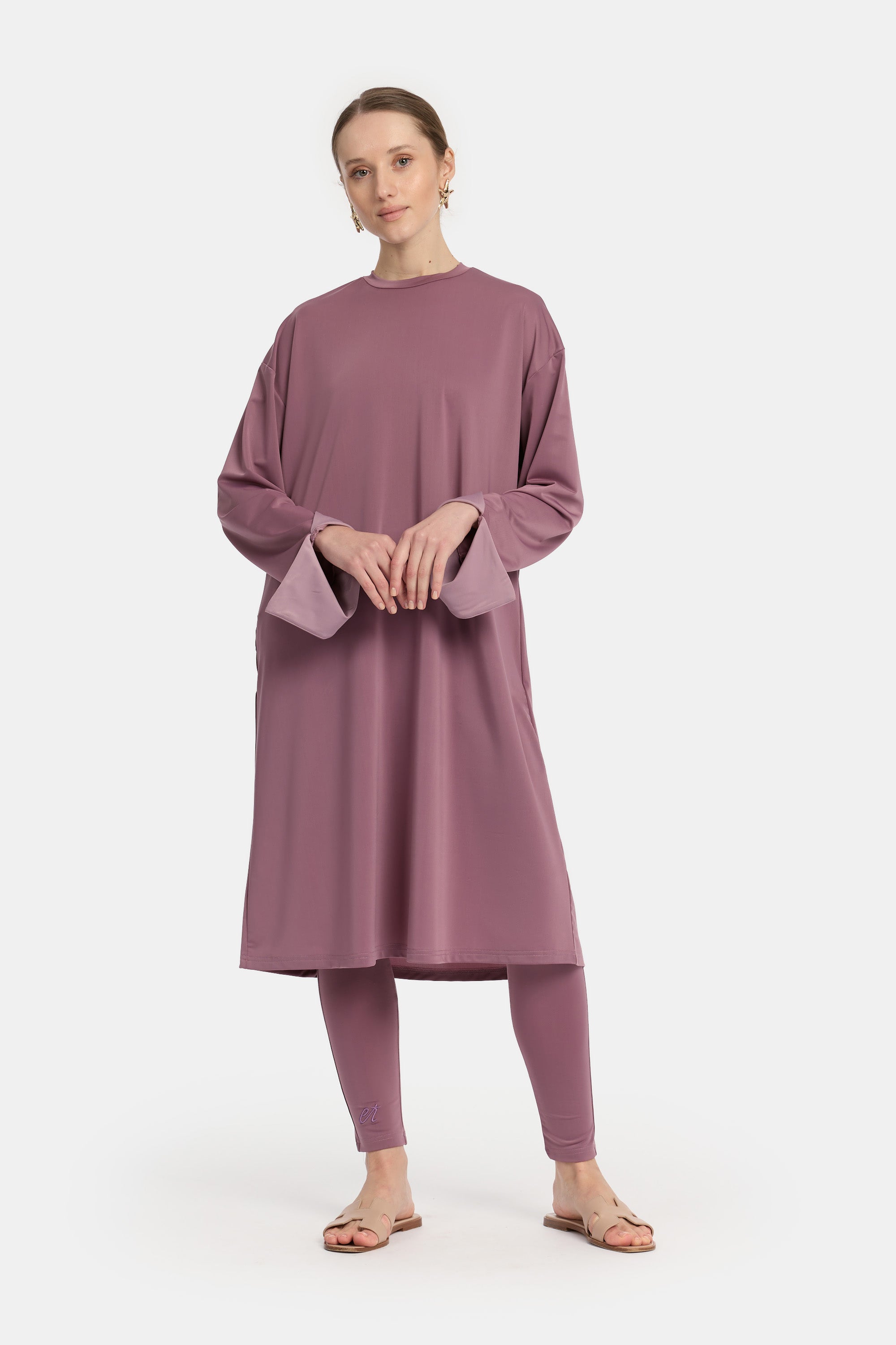 Burkini 4PCS Set - Lilac x Purple
