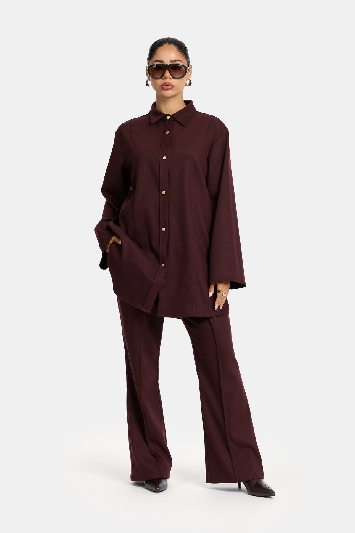 Two Piece Set - Vintage Purple