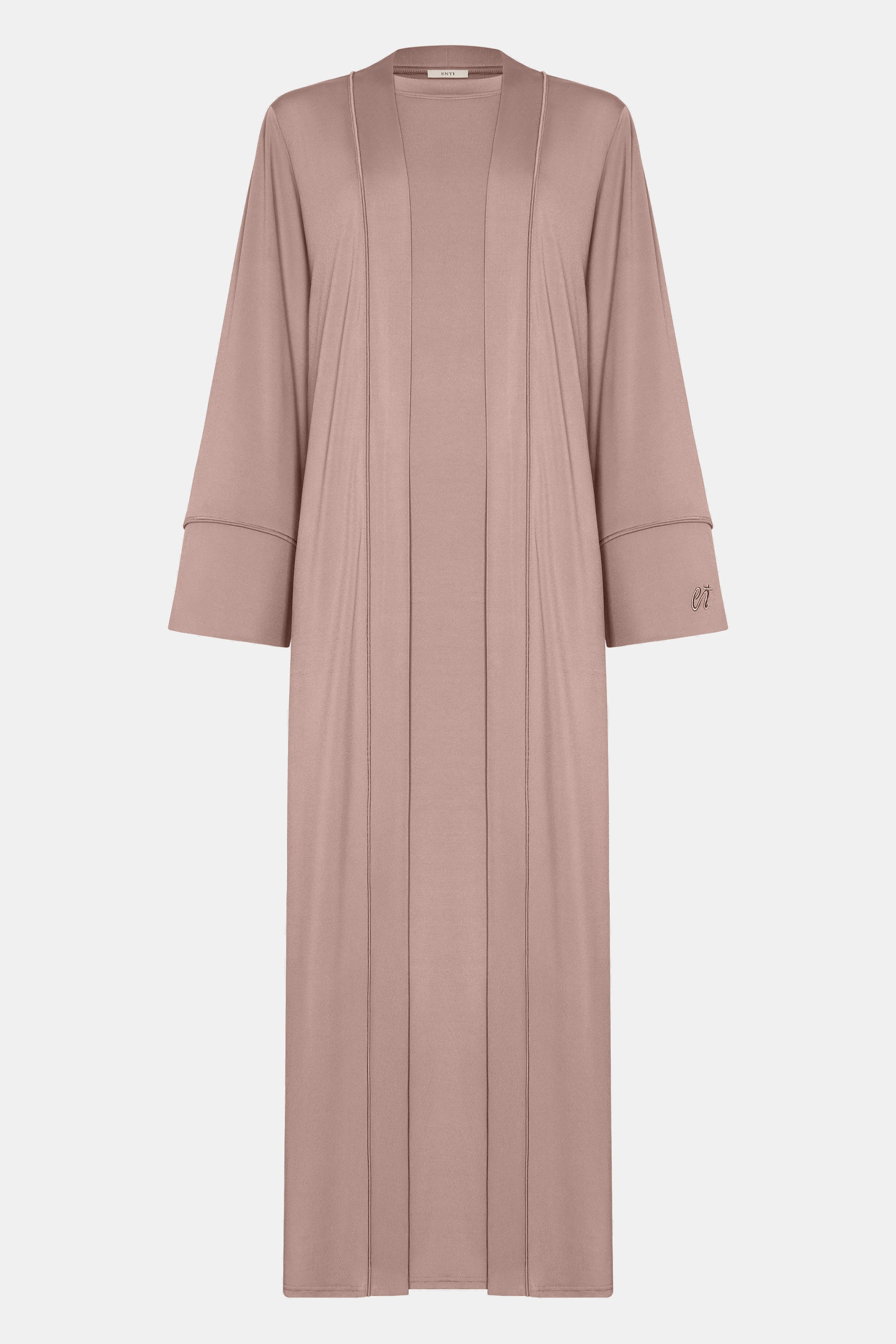 Premium Jersey 3PCS Khimar Set - Mauve