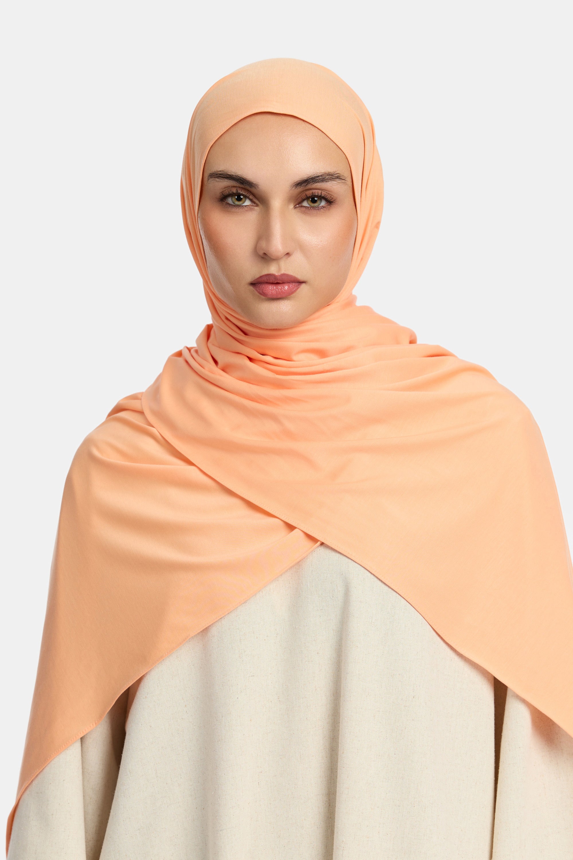 Breathable Modal Jersey - Pastel Peach