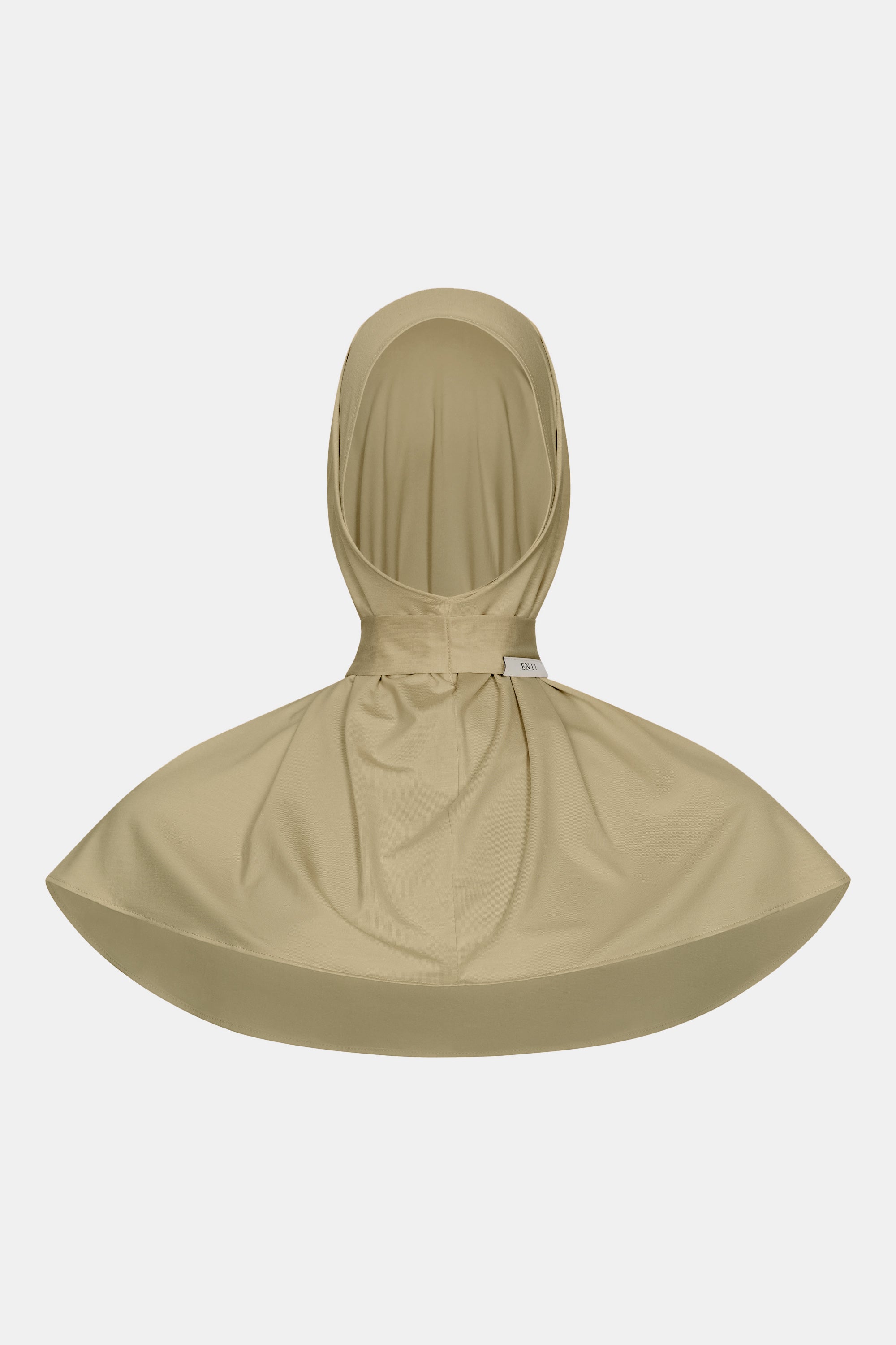 Breathable Modal Instant Hijab - Olive Foam