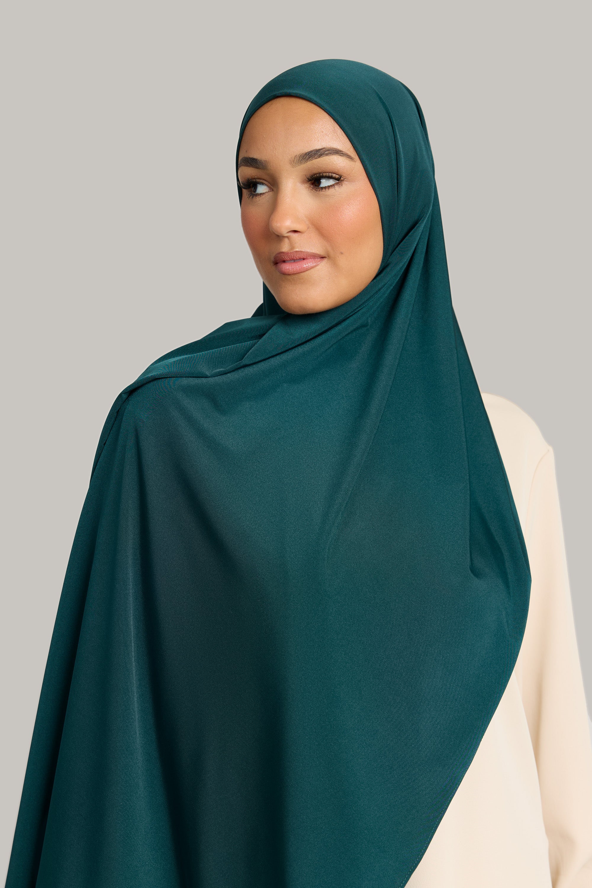 Satin Jersey - Dark Green