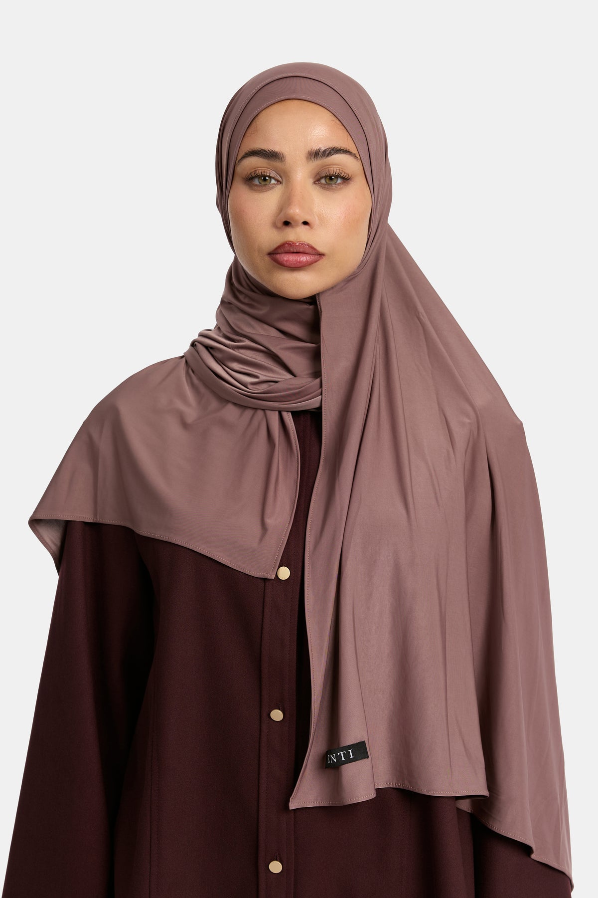 Liquid Jersey Hijab – Dark Purple